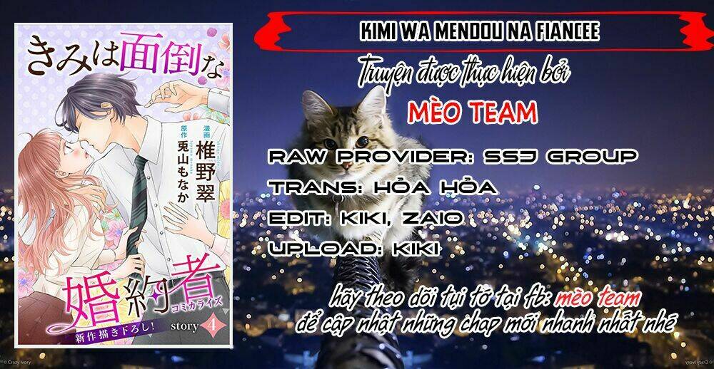 Kimi Wa Mendou Na Fiancee Chương 4 Ảnh 4