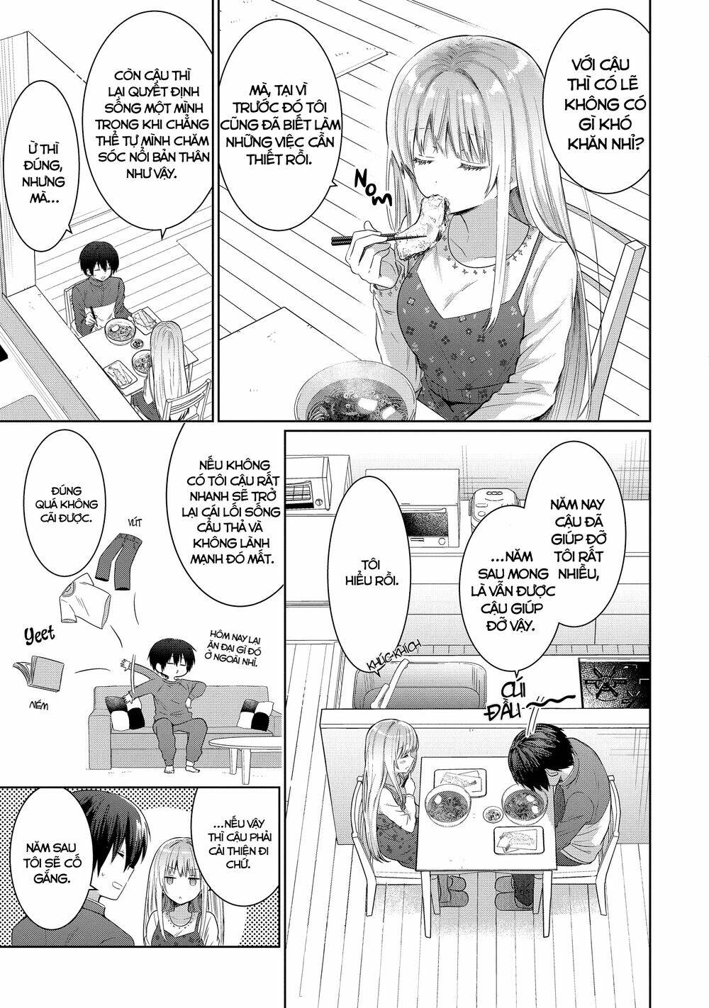 Otonari No Tenshi-Sama Ni Itsunomanika Dame Ningen Ni Sareteita Ken Chương 13.2 Ảnh 3