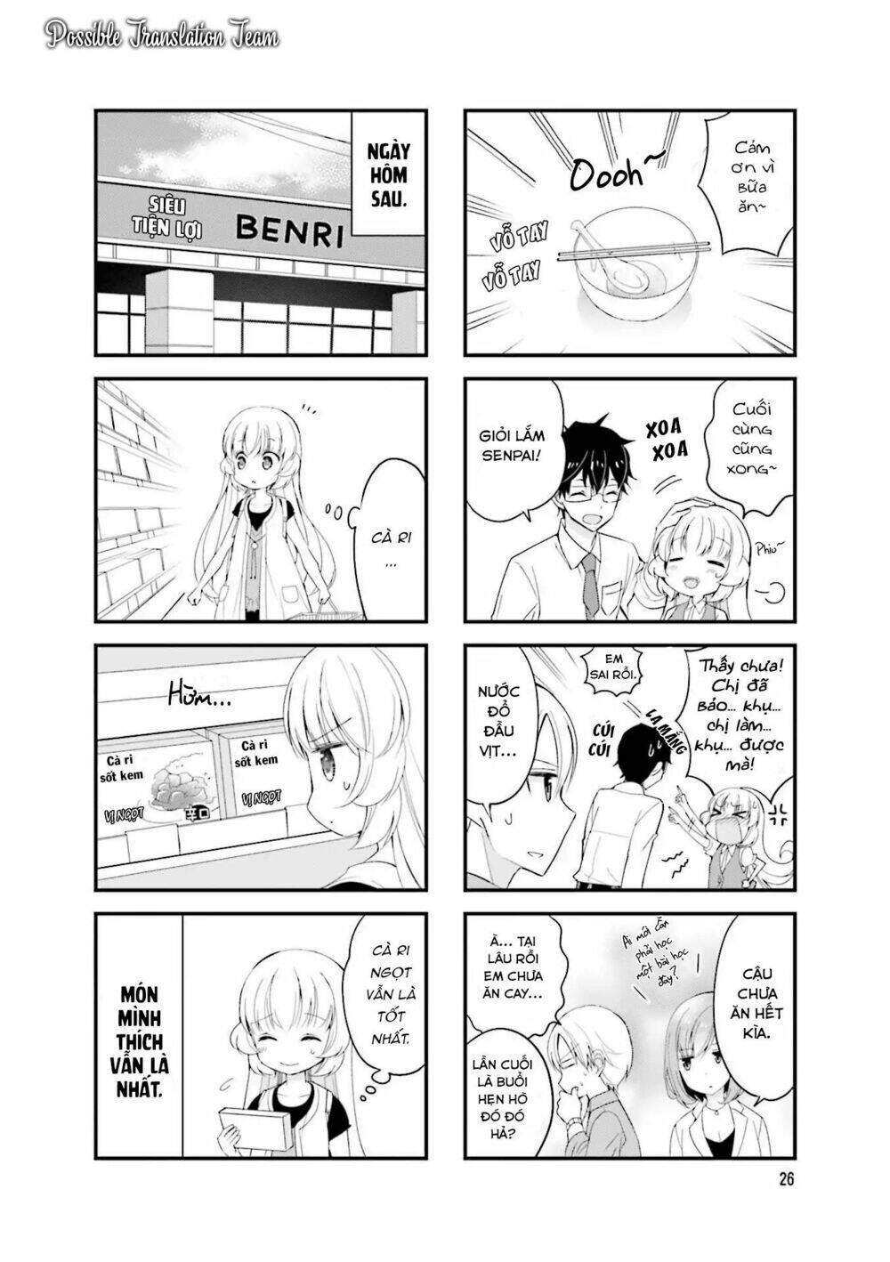 Senpai Nhỏ Nhắn Của Tôi Rất Dễ Thương Chương 18 Ảnh 11