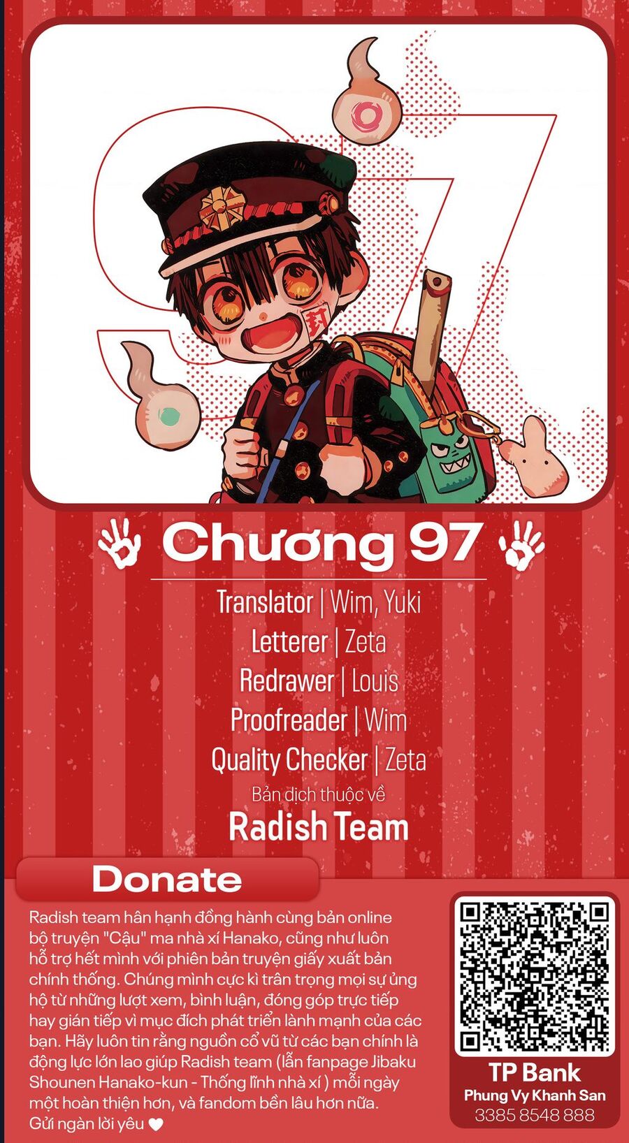 Hanako-Kun Nhà Xí Chương 97 Ảnh 4