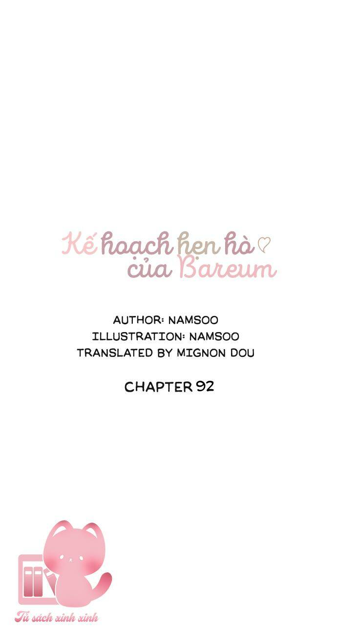Kế Hoạch Hẹn Hò Của Bareum Chương 92 Ảnh 3