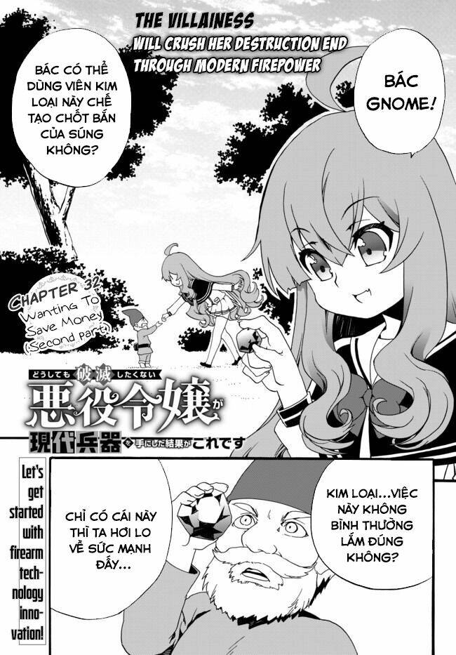 Doushitemo Hametsushitakunai Akuyaku Reijou Ga Gendai Heiki Wo Te Ni Shita Kekka Ga Kore Desu Chương 32 Ảnh 2