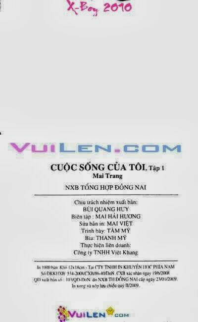 Cuộc Sống Của Tôi Chương 1 Ảnh 168