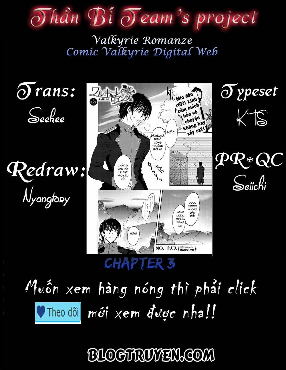 Valkyrie Romanze Chương 3 Ảnh 28