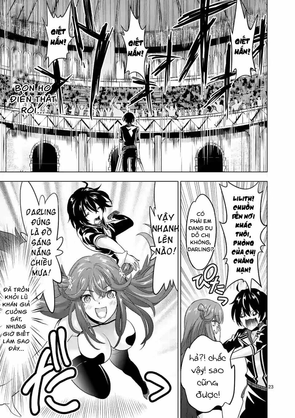 Shijou Saikyou Ouku-San No Tanoshii Tanetsuke Harem Uzukuri Chương 68 Ảnh 23