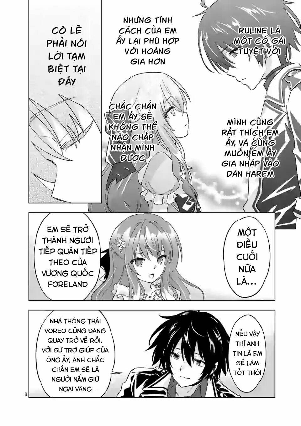 Shijou Saikyou Ouku-San No Tanoshii Tanetsuke Harem Uzukuri Chương 60 Ảnh 10