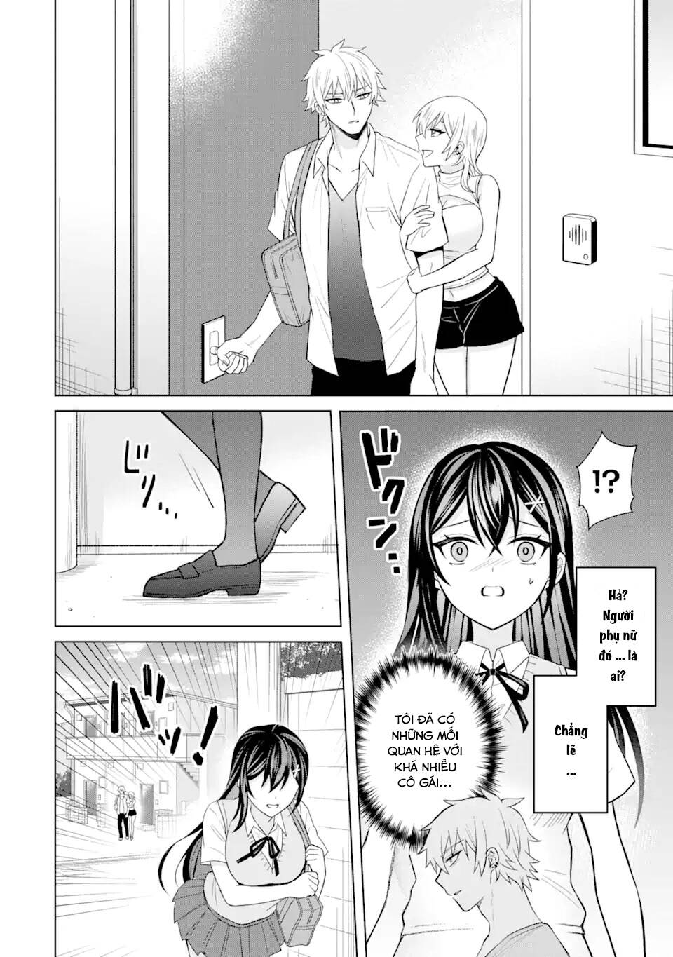 Tái Sinh Thành Tên Cặn Bã Trong Bộ Manga Cắm Sừng Mình Từng Đọc. Thế Nhưng Giờ Đây, Cô Nàng Nữ Chính Của Bộ Manga Ấy Lại Chủ Động Tiếp Cận Tôi Chương 4 Ảnh 4