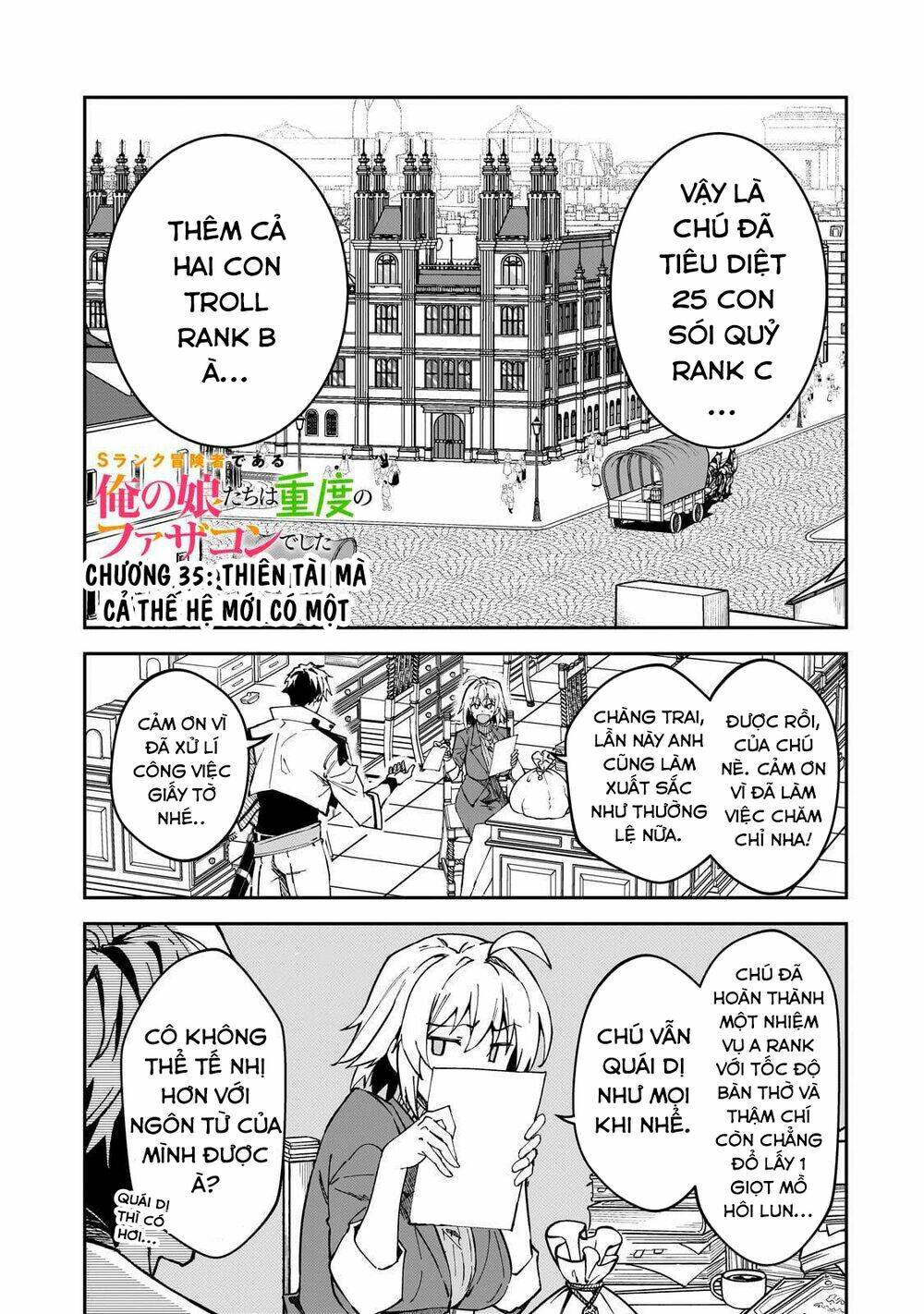 S Rank Boukensha De Aru Ore No Musume-Tachi Wa Juudo No Father Con Deshita Chương 35 Ảnh 6