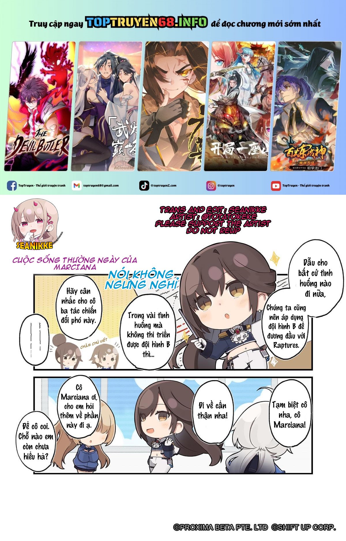 Goddess Of Victory: Nikke Official Four-Panel Comics Chương 24 Ảnh 2