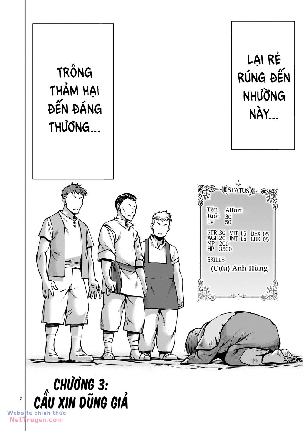 Hành Trình Chinh Phục Thế Giới Đầy Nhục Nhã Của Cựu Ma Vương Với Kỹ Năng Thượng Thừa "Cầu Xin Tha Mạng" Chương 3 Ảnh 4