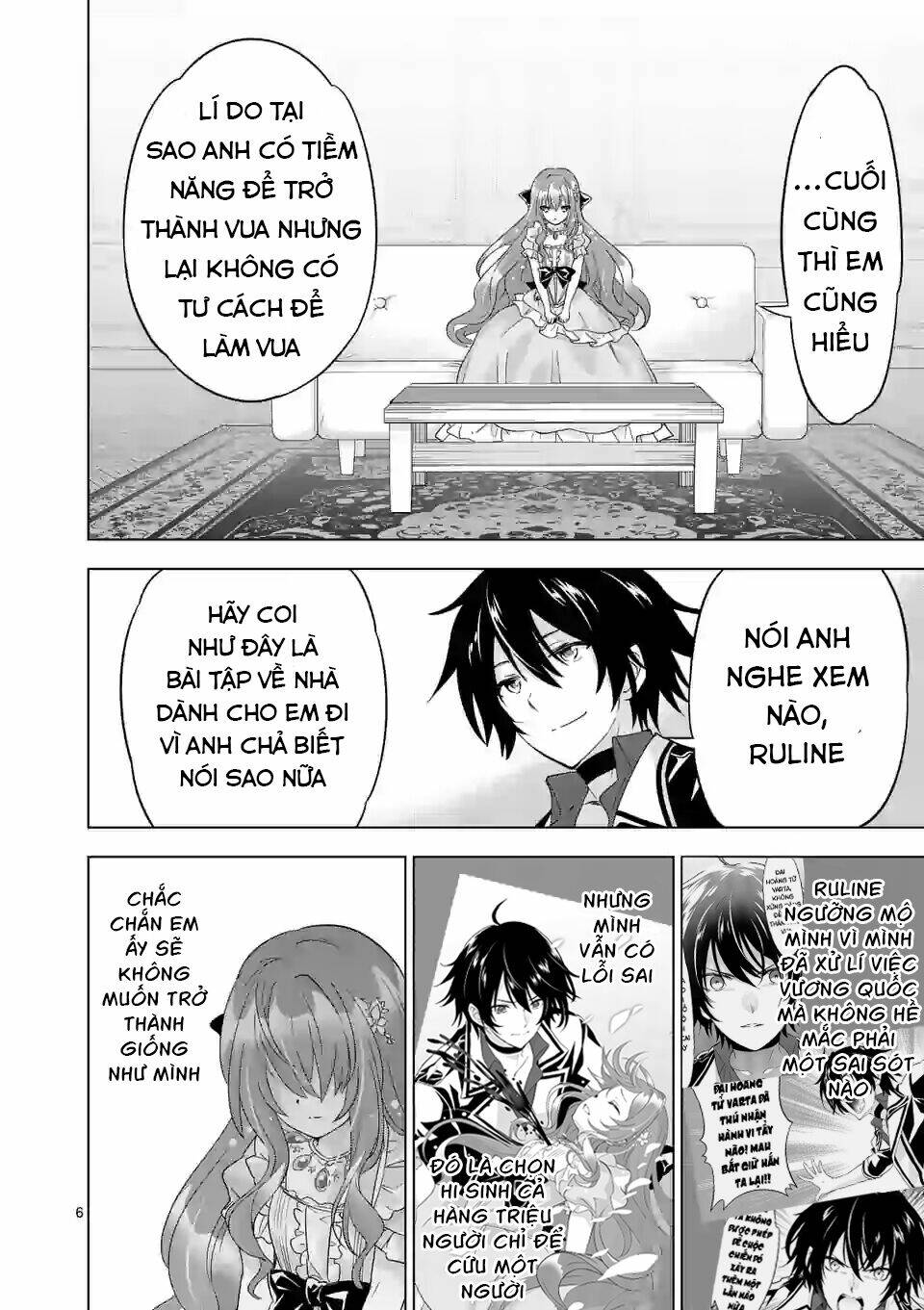 Shijou Saikyou Ouku-San No Tanoshii Tanetsuke Harem Uzukuri Chương 60 Ảnh 8