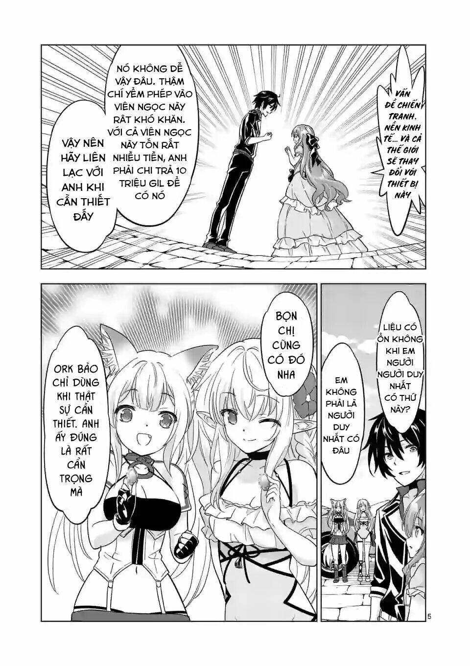 Shijou Saikyou Ouku-San No Tanoshii Tanetsuke Harem Uzukuri Chương 64.1 Ảnh 7