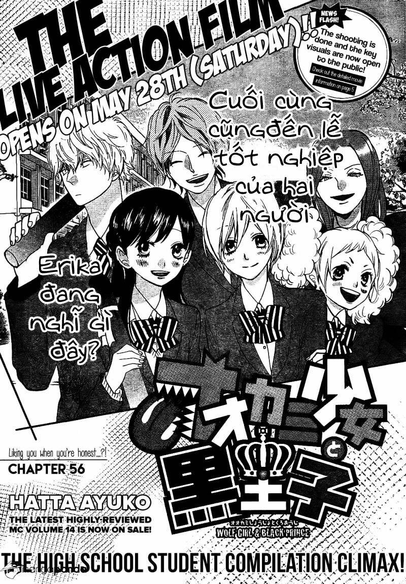 Ookami Shoujo To Kuro Ouji Chương 56 Ảnh 4