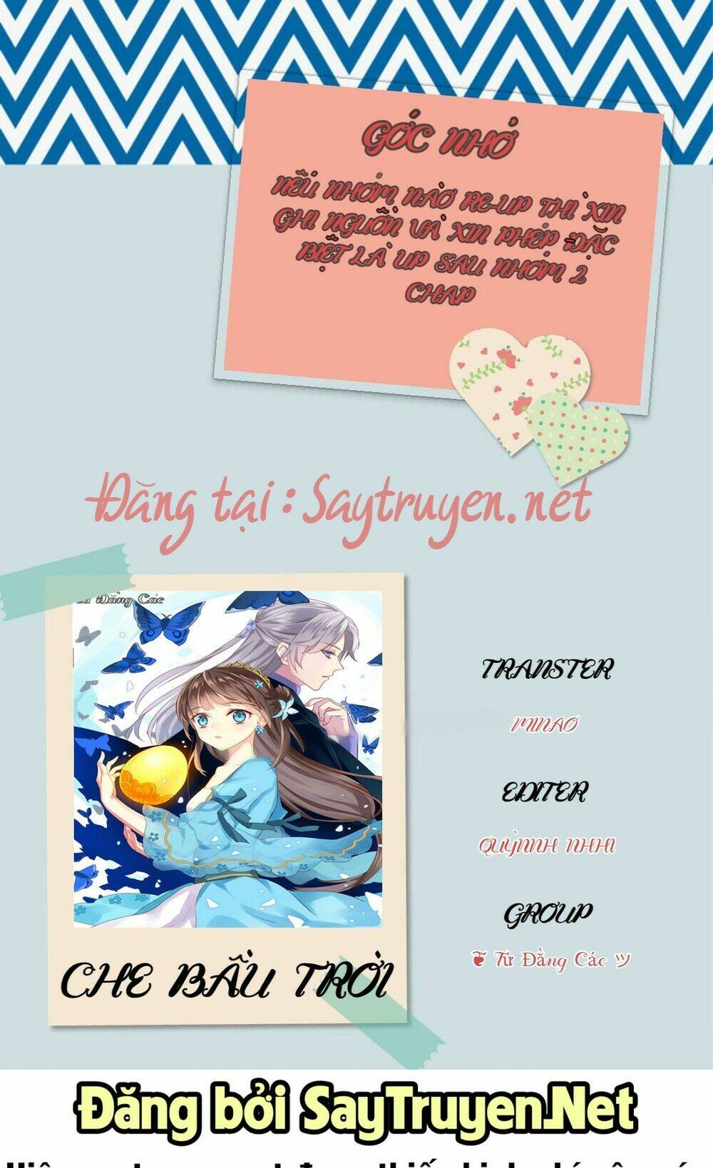 Che Bầu Trời Chương 5 Ảnh 24