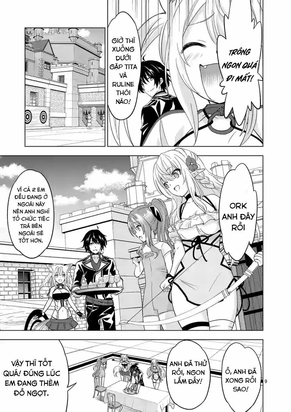 Shijou Saikyou Ouku-San No Tanoshii Tanetsuke Harem Uzukuri Chương 63 Ảnh 11