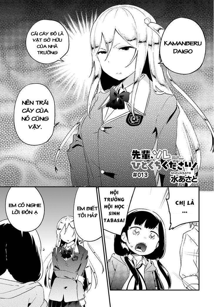 Senpai, Sore Hitokuchi Kudasai! Chương 13 Ảnh 4