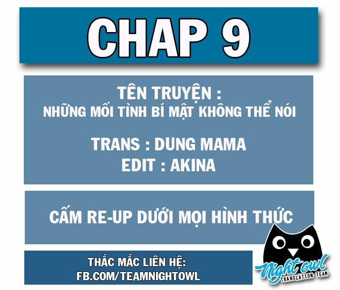 Những Mối Tình Bí MậT Không Thể Nói Chương 9 Ảnh 2