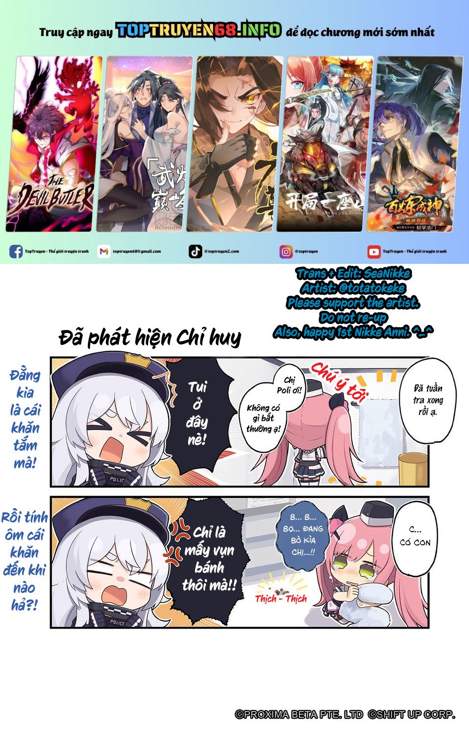 Goddess Of Victory: Nikke Official Four-Panel Comics Chương 26 Ảnh 2