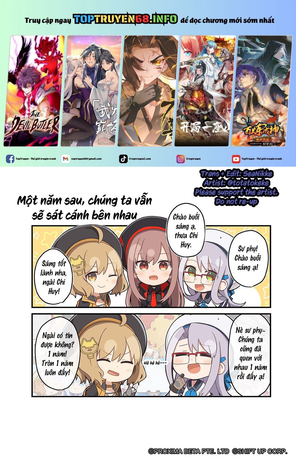 Goddess Of Victory: Nikke Official Four-Panel Comics Chương 27 Ảnh 2