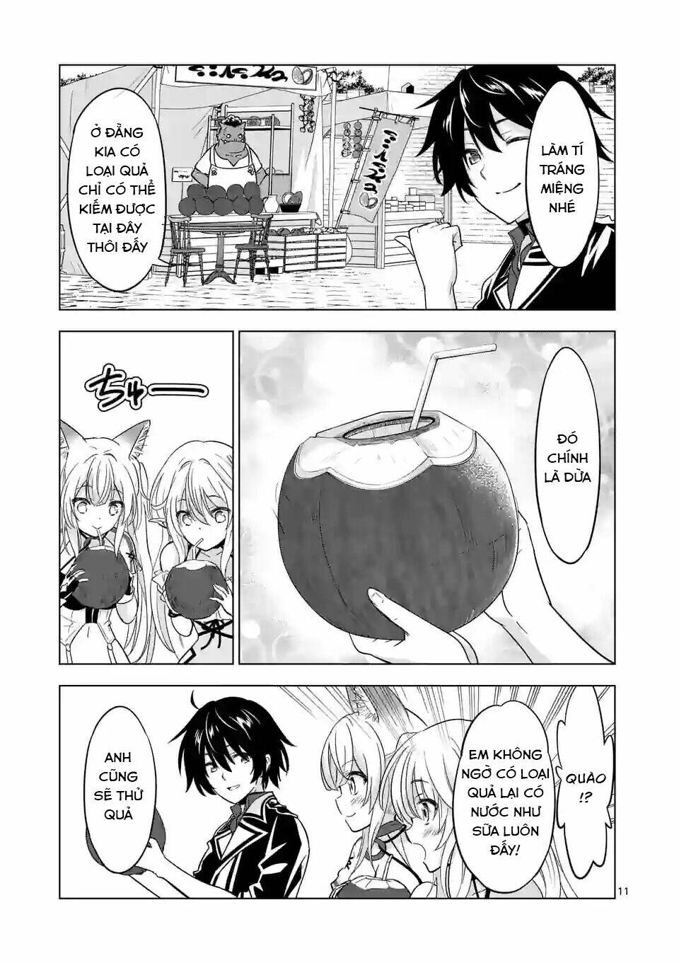 Shijou Saikyou Ouku-San No Tanoshii Tanetsuke Harem Uzukuri Chương 70 Ảnh 13