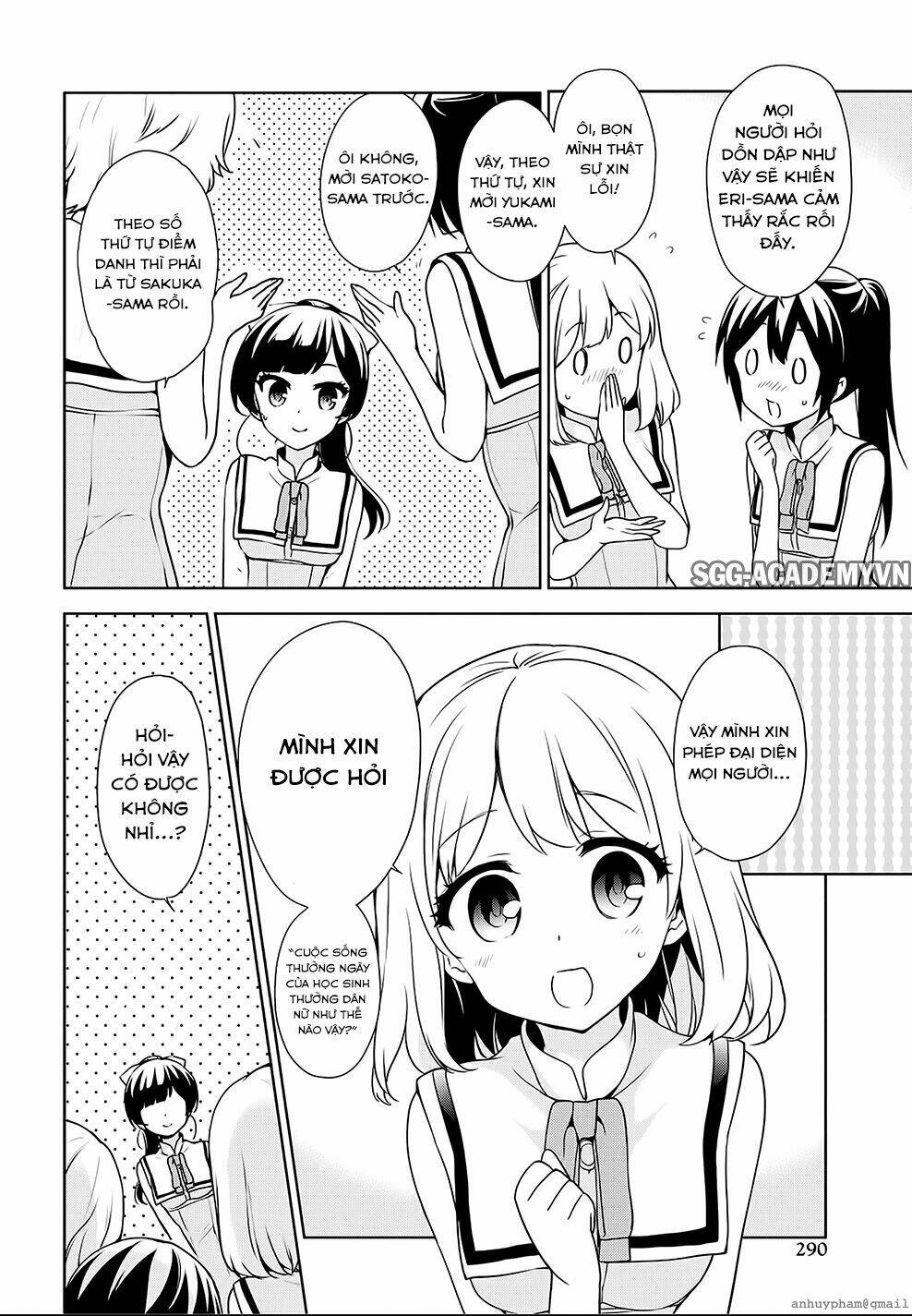Ore Ga Ojou-Sama Gakkou Ni "Shomin Sample" Toshite Rachirareta Ken Chương 60 Ảnh 12