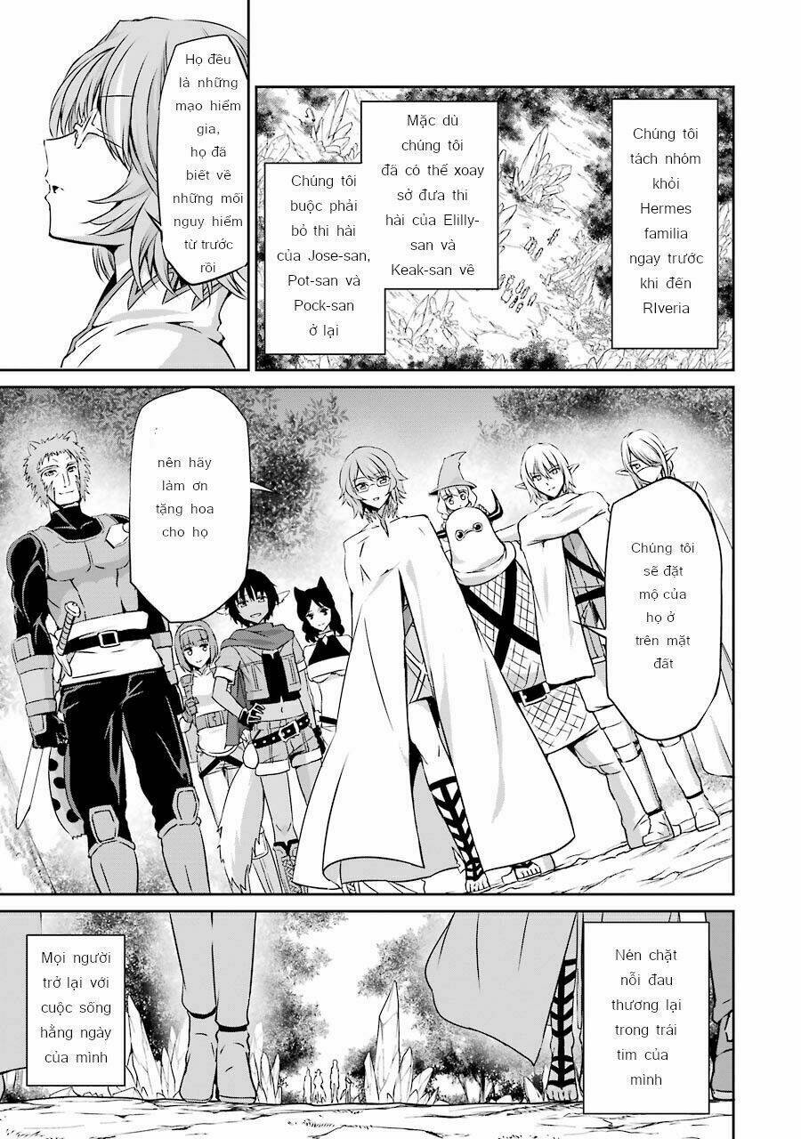 Dungeon Ni Deai Wo Motomeru No Wa Machigatte Iru Darou Ka Gaiden - Sword Oratoria Chương 29 Ảnh 17