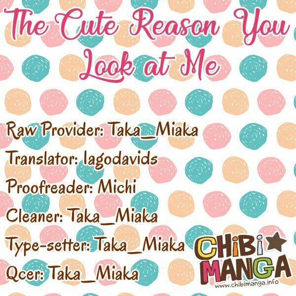 The Cute Reason You Look At Me Chương 1 Ảnh 2