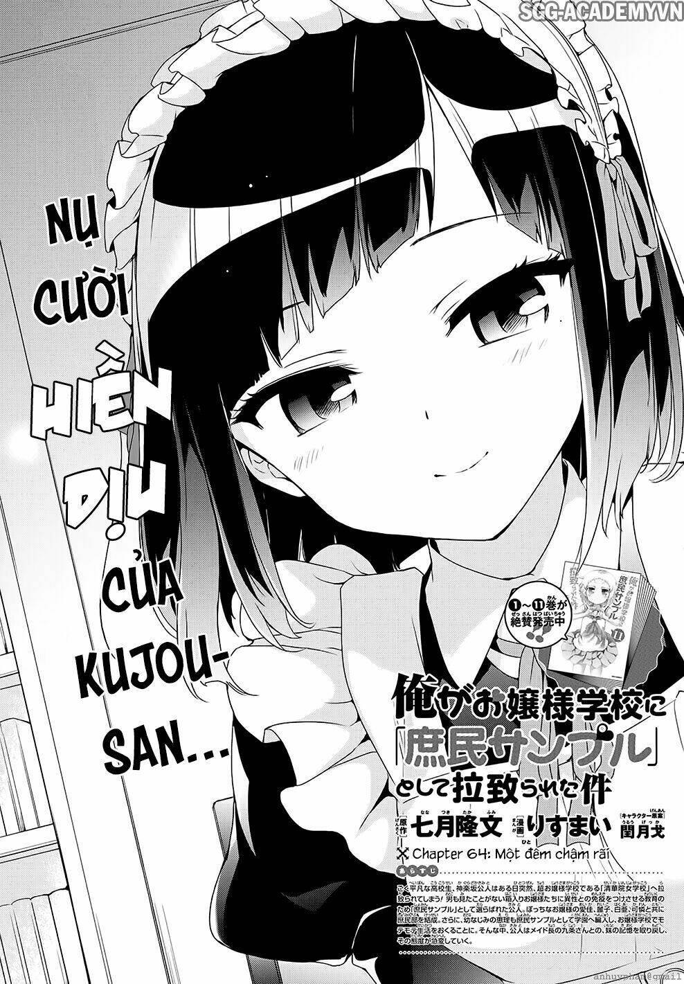 Ore Ga Ojou-Sama Gakkou Ni "Shomin Sample" Toshite Rachirareta Ken Chương 64 Ảnh 4