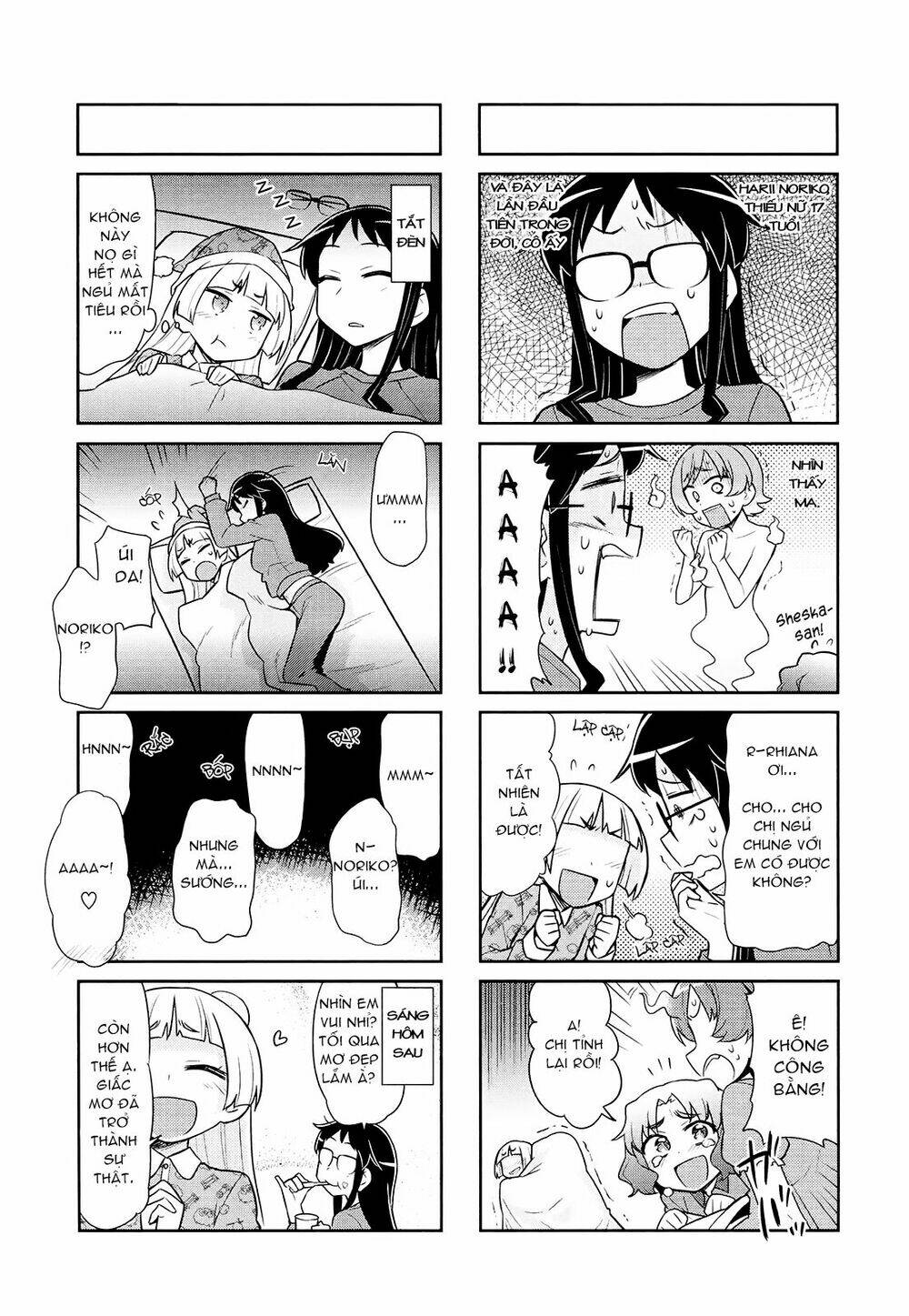 Majyo To Houki To Kurobuchi Megane Chương 25 Ảnh 10