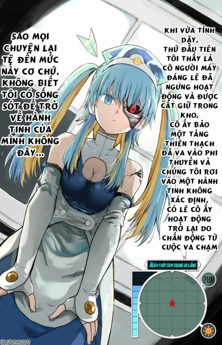 Cùng Cô Người Máy Sinh Tồn Trên Hành Tinh Bí Ẩn Chương 1 Ảnh 2