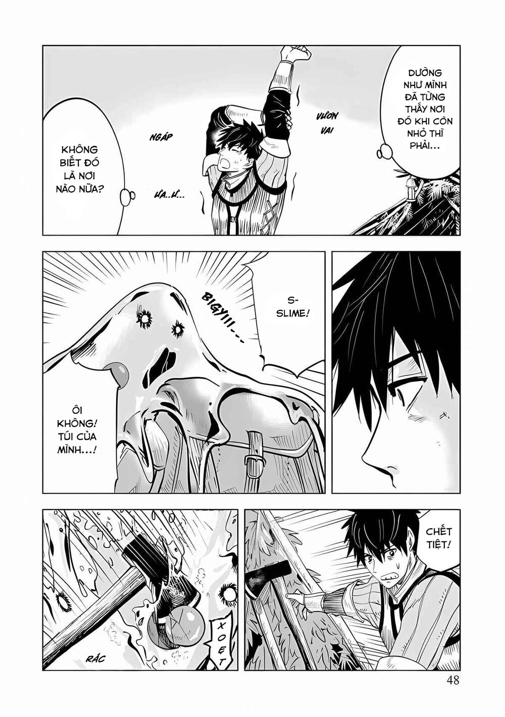 Makyo Seikatsu ~ Gakeppuchi Boken Sha Ga Hiki Komoru Ni Ha Hirosugiru Chương 2 Ảnh 5