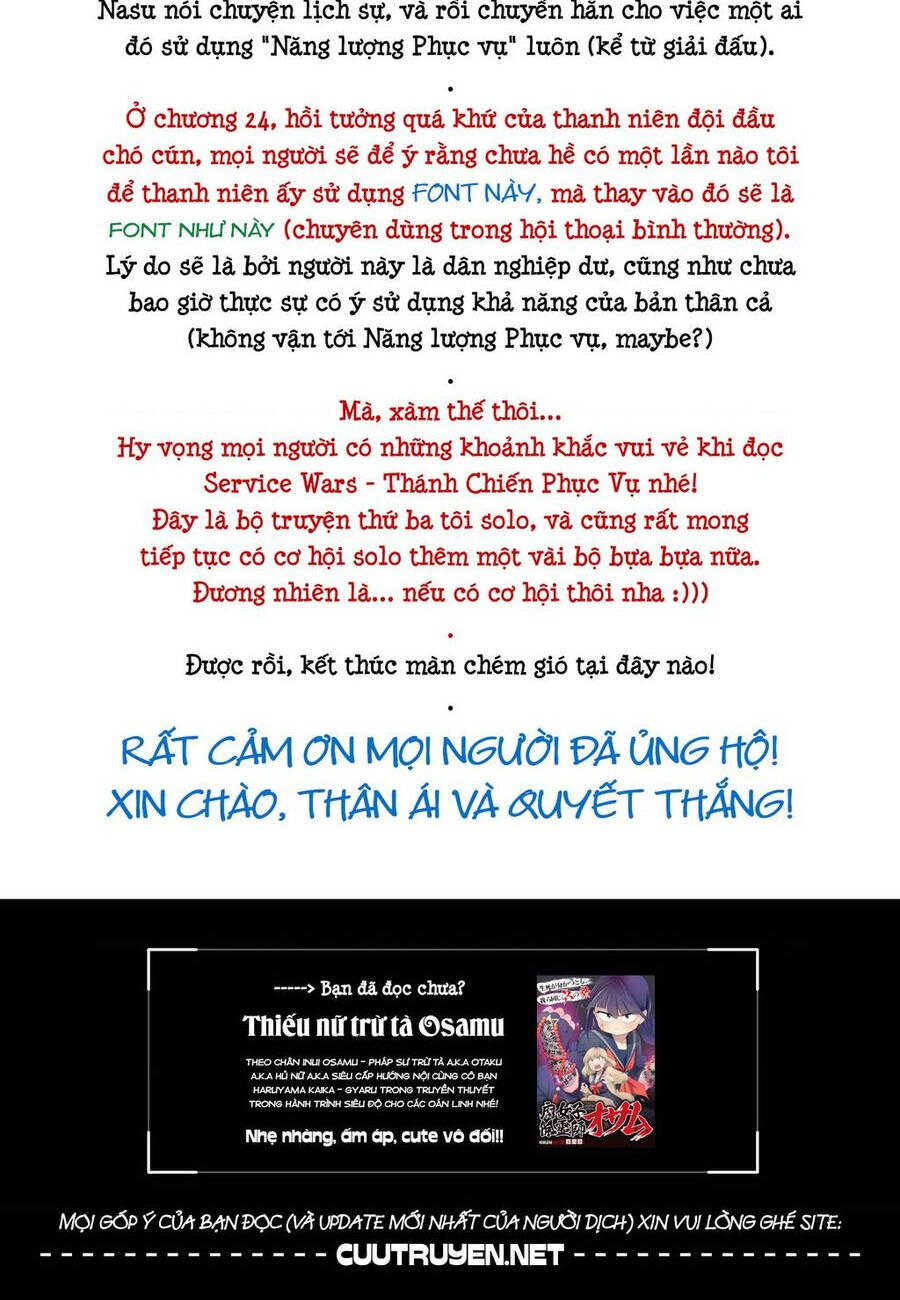 Service Wars - Thánh Chiến Phục Vụ Chương 37 Ảnh 19