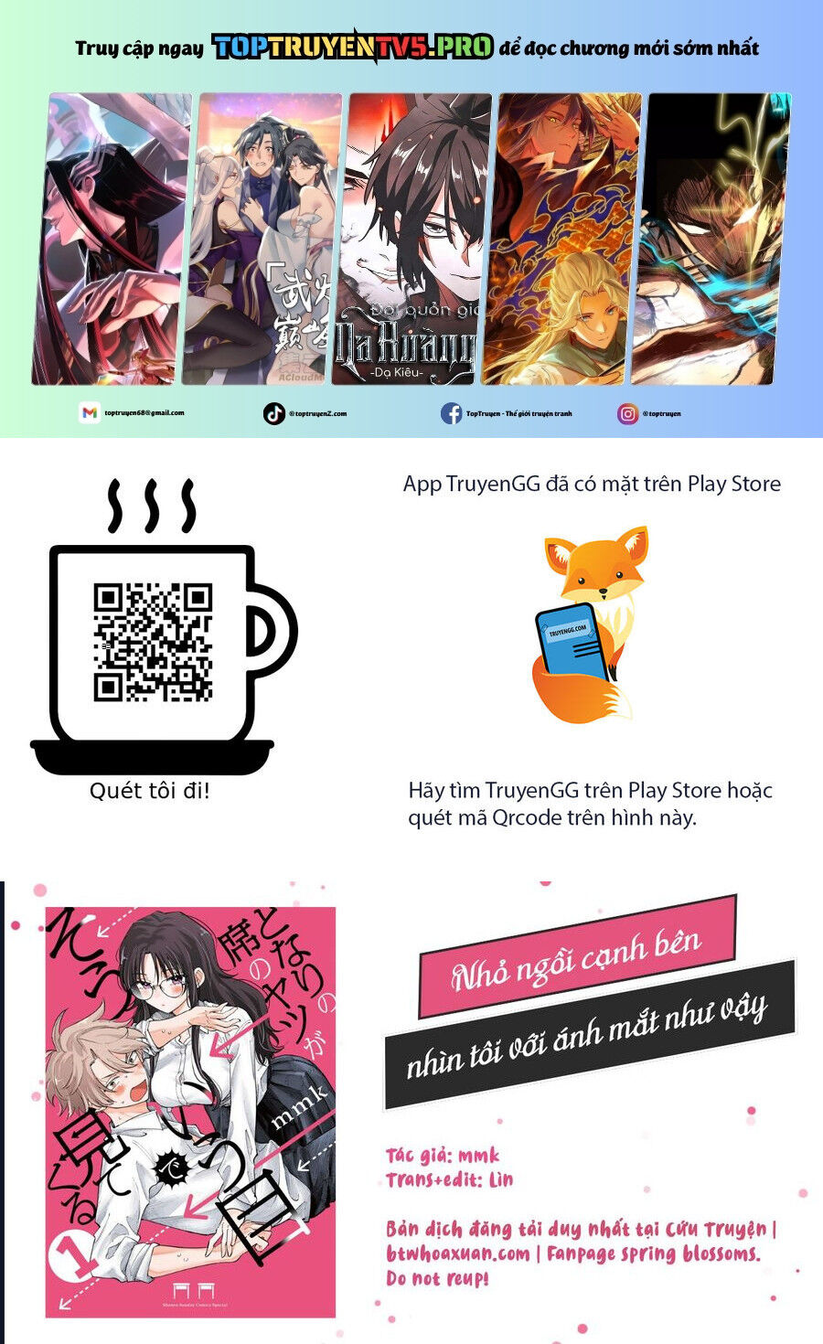 Tonari No Seki No Yatsu Ga Souiu Me De Mitekuru Chương 50 Ảnh 3