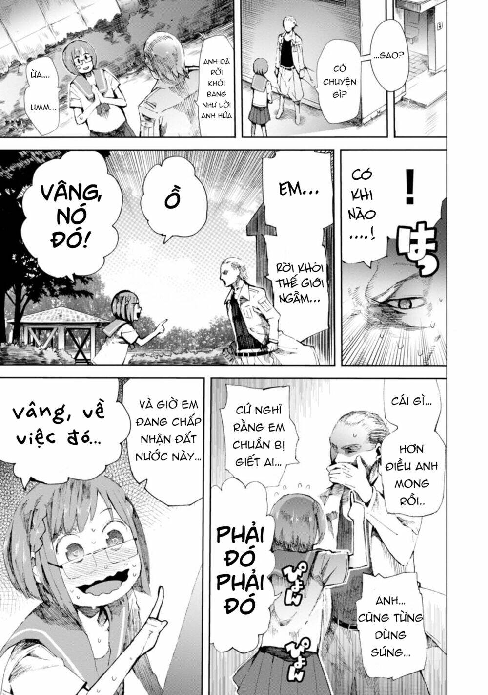 Đến Trường Thật Gian Khổ Chương 7 Ảnh 17