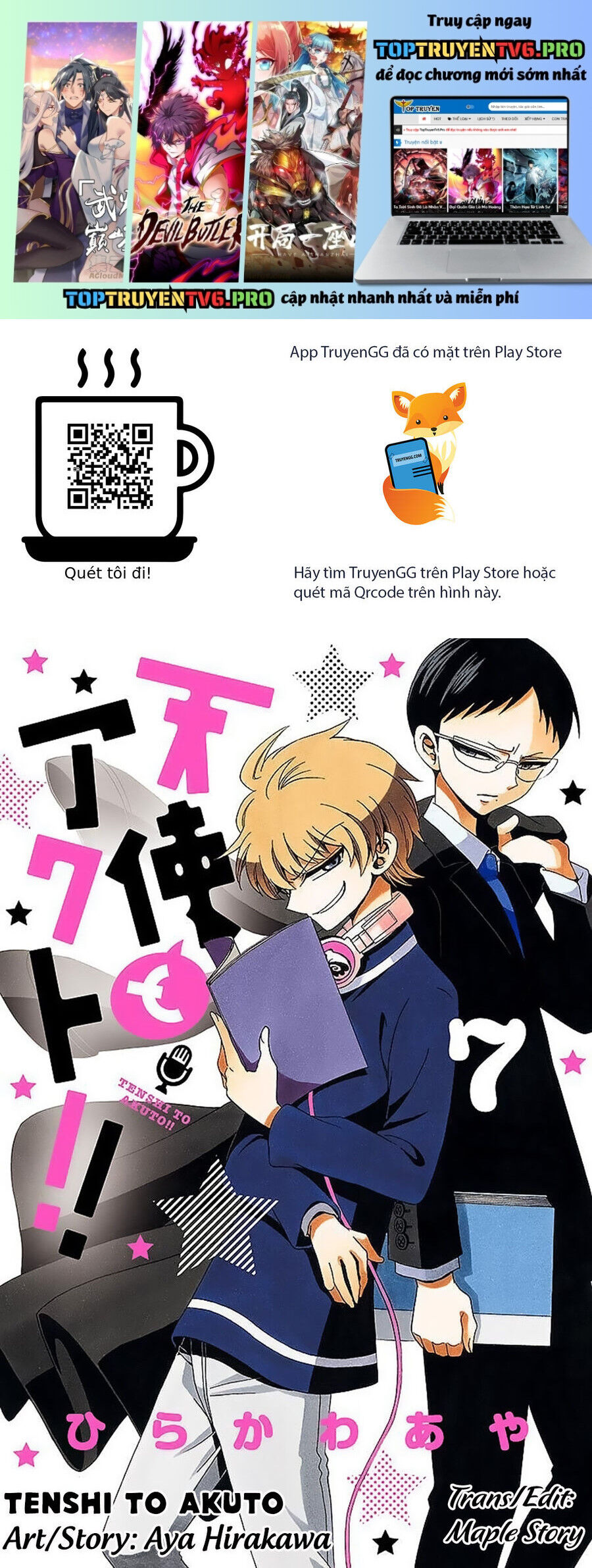 Tenshi To Akuto!! Chương 58 Ảnh 3