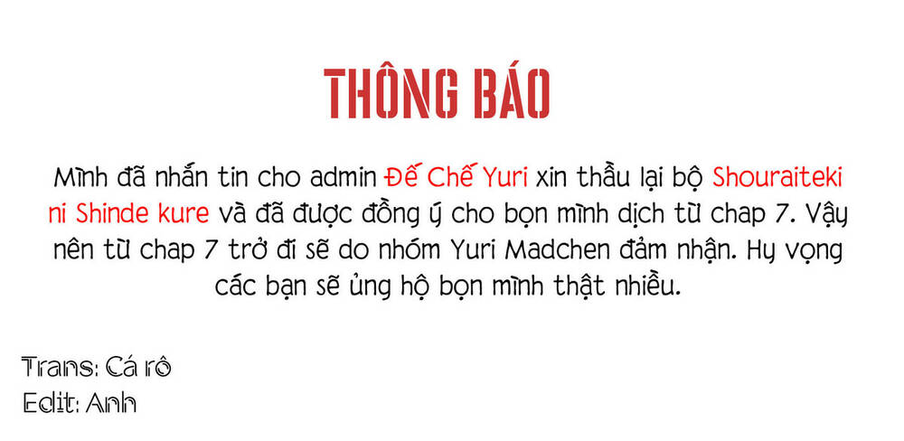 Shouraiteki Ni Shinde Kure Chương 7 Ảnh 2