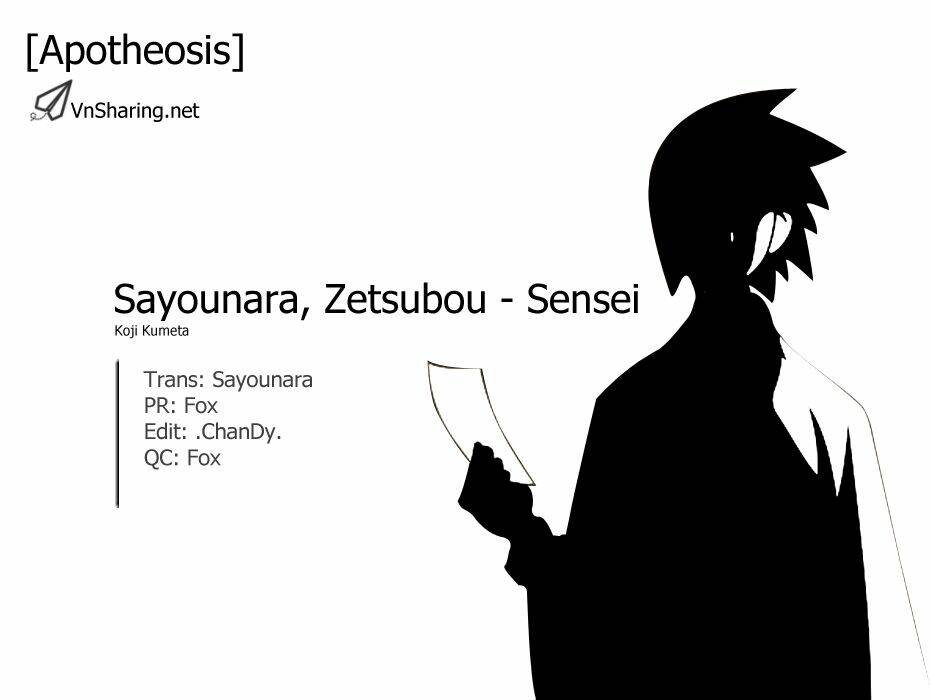 Sayounara, Zetsubou-Sensei Chương 30 Ảnh 2