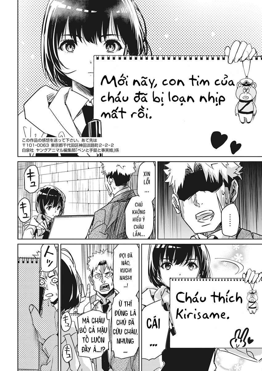 Hôn Thú Giữa Bút Và Còng Tay Chương 1 Ảnh 45