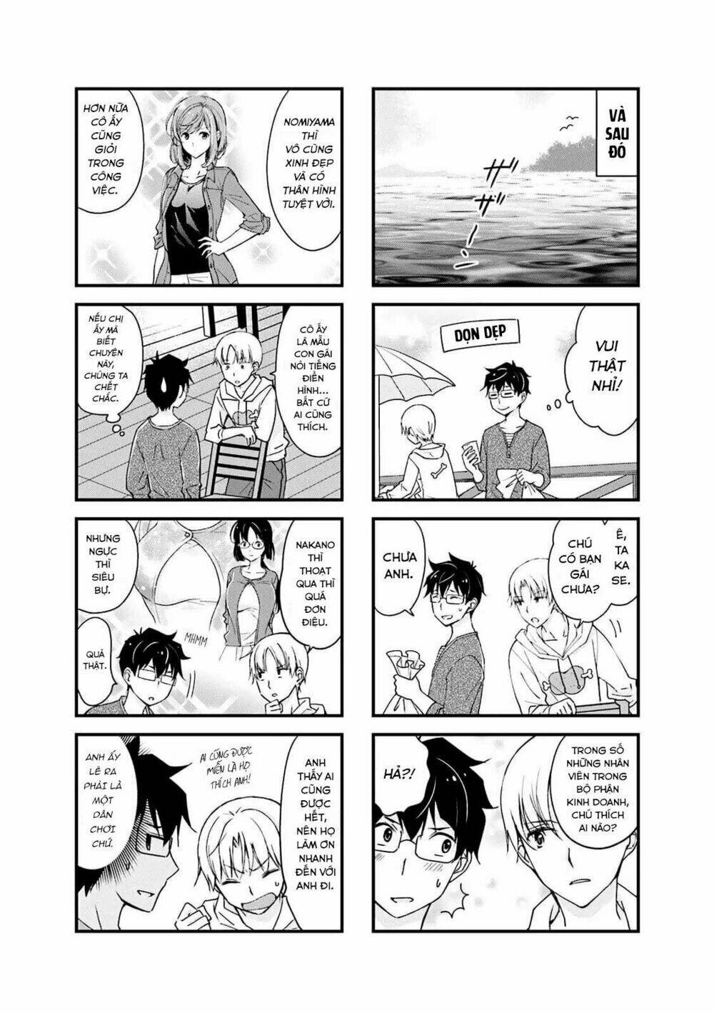 Senpai Nhỏ Nhắn Của Tôi Rất Dễ Thương Chương 9 Ảnh 9