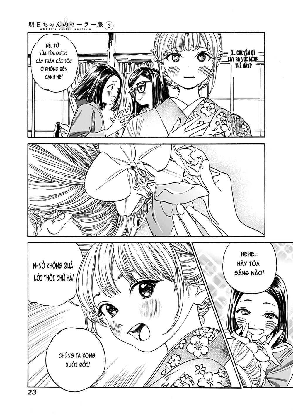 Akebi-Chan No Sailor Fuku Chương 13.2 Ảnh 8