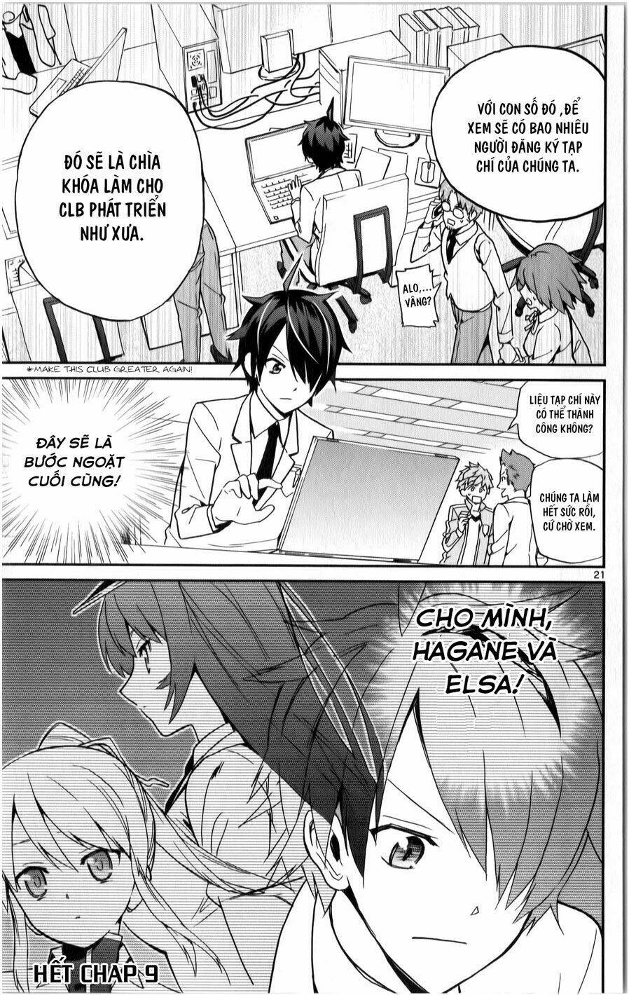 Ichiba Kurogane Wa Kasegitai Chương 9 Ảnh 21