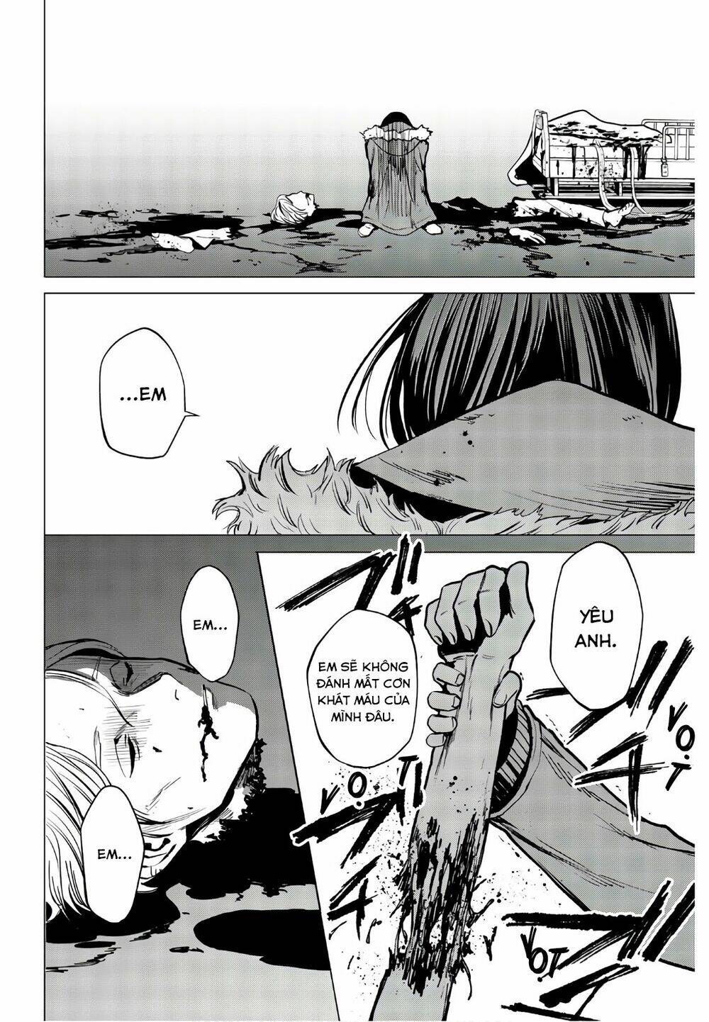 Konya Wa Tsuki Ga Kirei Desu Ga, Toriaezu Shi Ne Chương 39 Ảnh 44