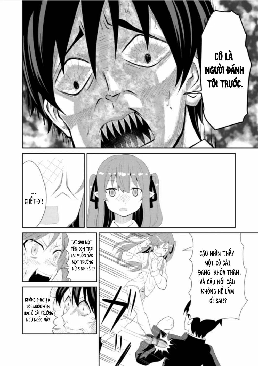 Chou Onna Kirai Na Ore Ga Isekai No Joshi-Ko Ni Ryugaku Suru Koto Ni Natta Chương 6 Ảnh 7