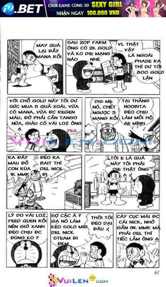 Doraemon (Chế) - Dota2vnbetgroup Chương 13 Ảnh 8