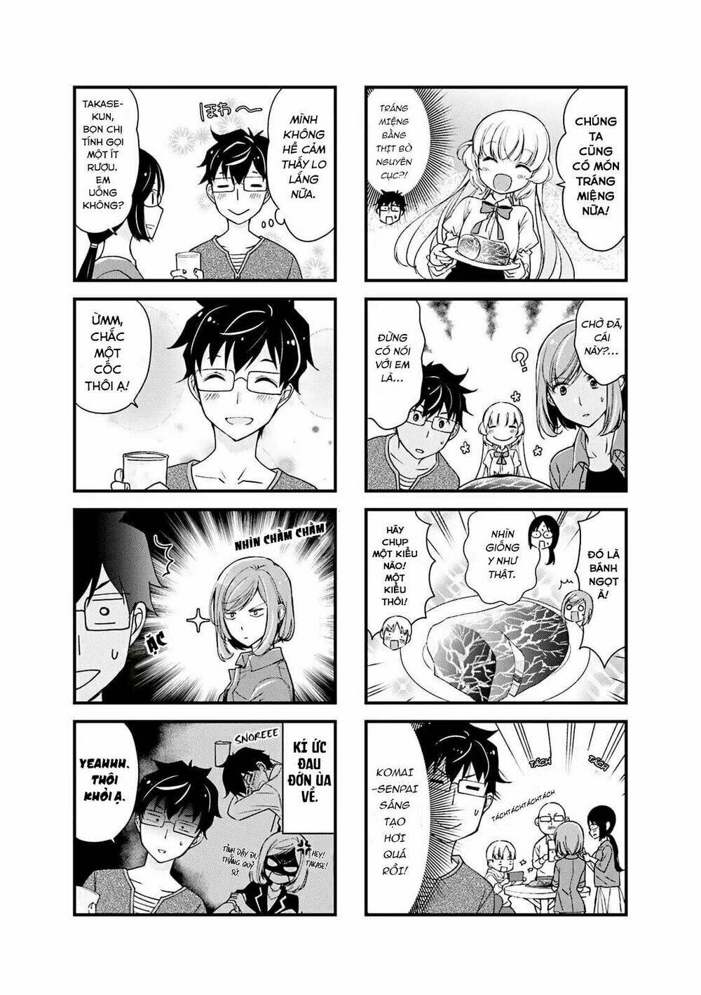 Senpai Nhỏ Nhắn Của Tôi Rất Dễ Thương Chương 9 Ảnh 8