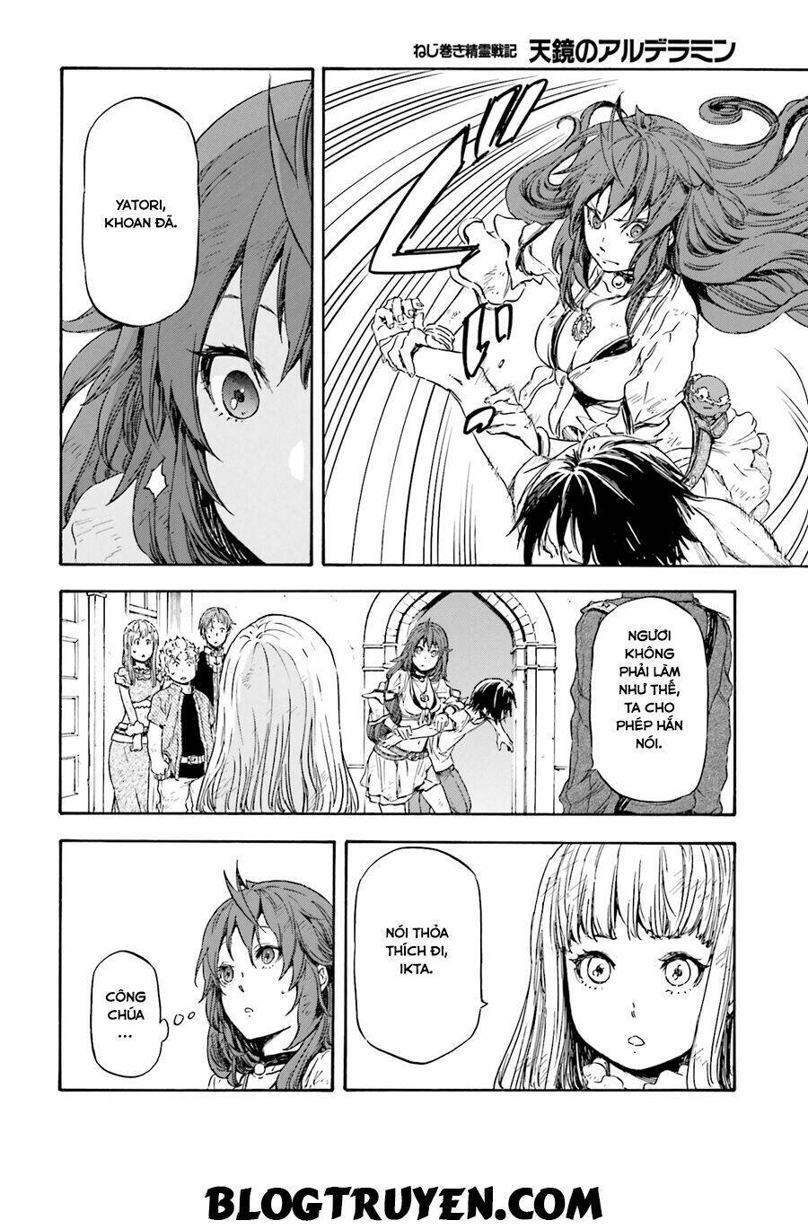 Nejimaki Seirei Senki - Tenkyou No Alderamin Chương 6 Ảnh 13