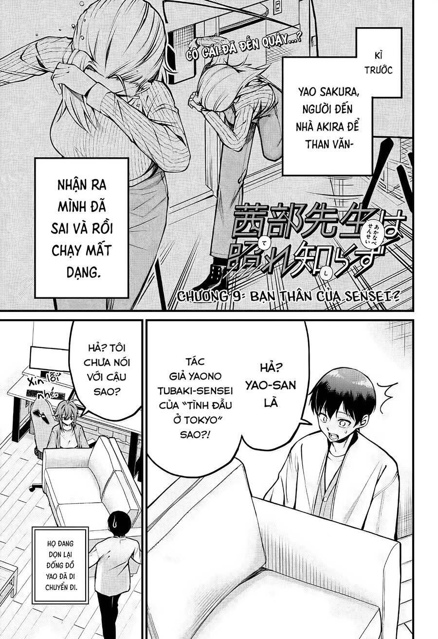 Akanabe-Sensei Chẳng Biết Xấu Hổ Là Gì Chương 9 Ảnh 2