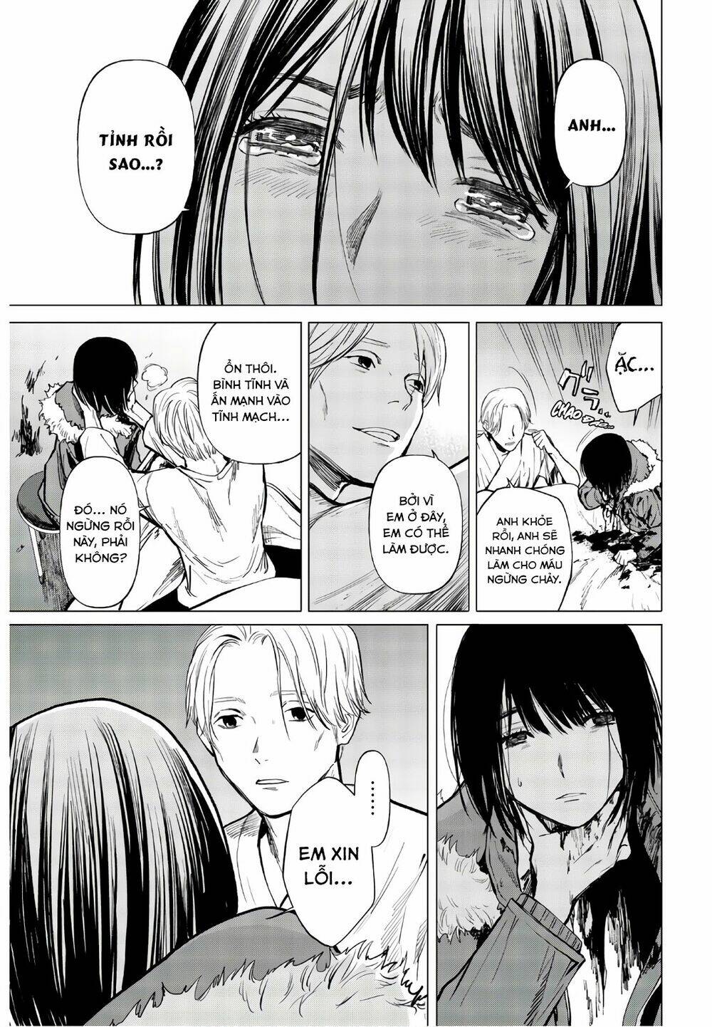 Konya Wa Tsuki Ga Kirei Desu Ga, Toriaezu Shi Ne Chương 39 Ảnh 34