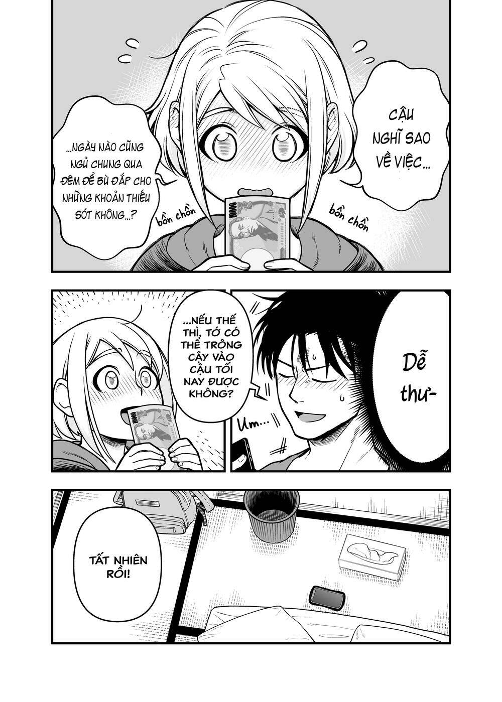 A Story About A Man And A Woman And When They Sleep Together, Money Appears Out Of Nowhere Chương 9.5 Ảnh 9