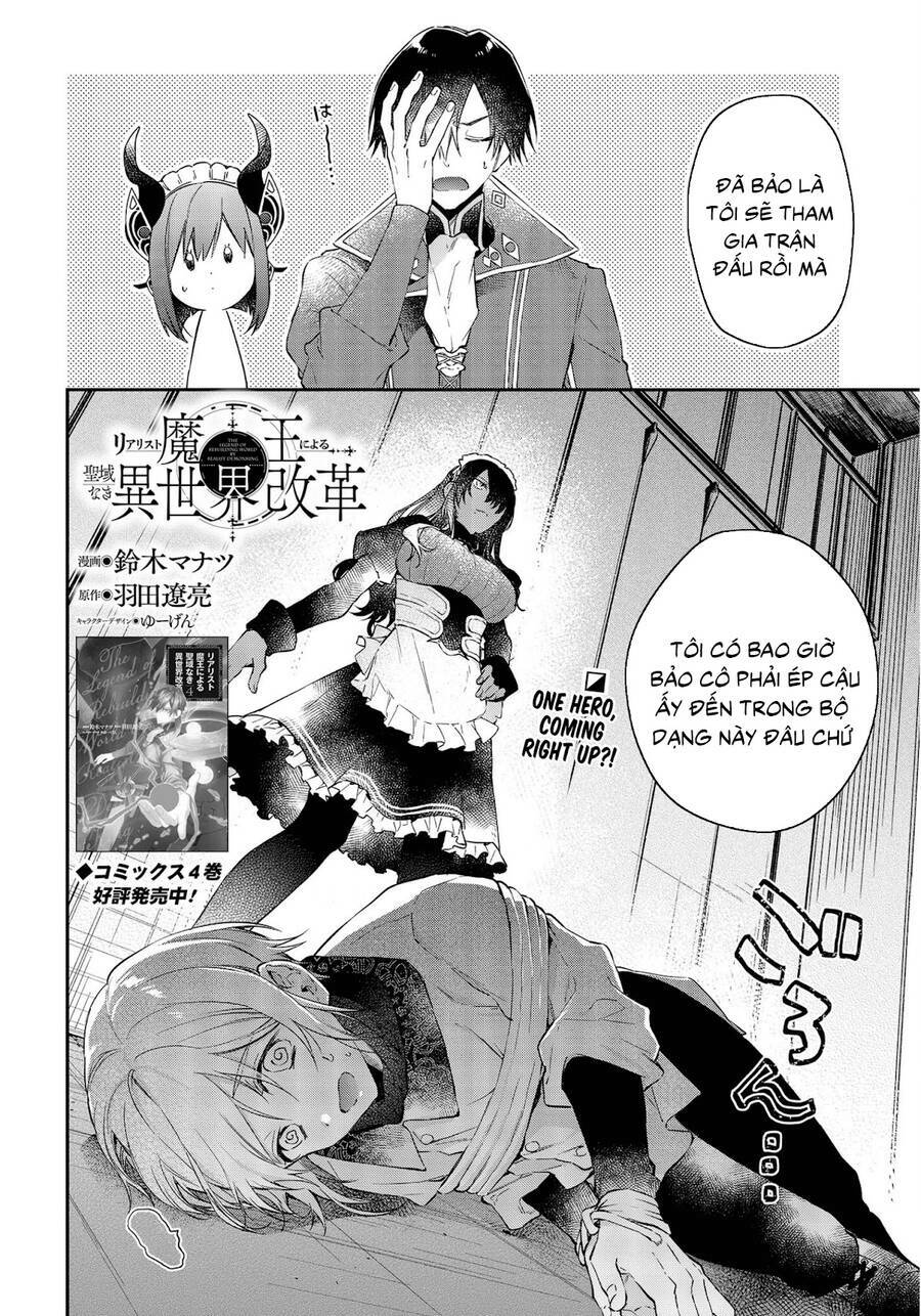 Realist Maou Niyoru Seiiki Naki Isekai Kaikaku Chương 28 Ảnh 4